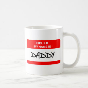 Mug Papa - Bonjour mon nom est Papa