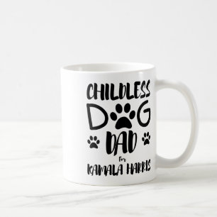 Mug Papa Chien Sans Enfant Pour Kamala Harris 2024 Chi
