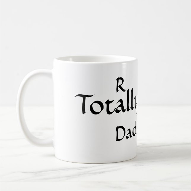 Mug Papa complètement rad (Gauche)