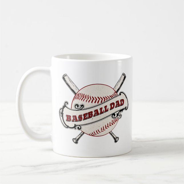 Mug Papa de baseball (Gauche)