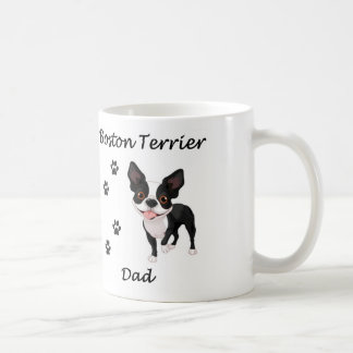 Mug Papa de Boston Terrier
