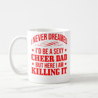 Mug Papa de cheer drôle pour hommes Cool Sexy Cheerlea
