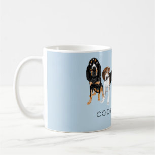 Mug Papa de Coonhound bleu clair