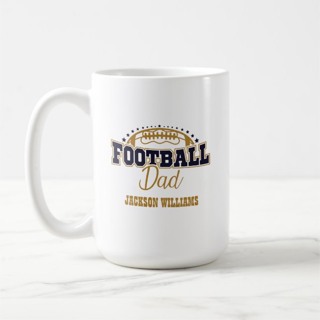 Mug Papa de football (Gauche)