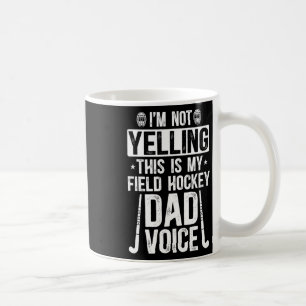 Mug Papa de hockey sur gazon Voix Papa d'un joueur de