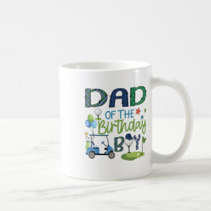 Mug Papa De L'Anniversaire Garçon Trou Dans Un Sport D