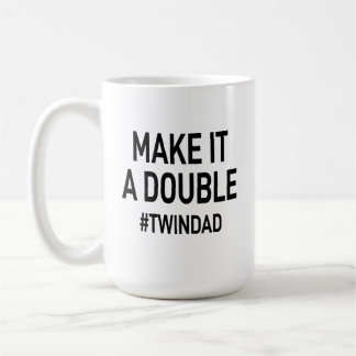 Mug Papa De Twins Mug, Papa De Twins Gifts, Twin Papa 