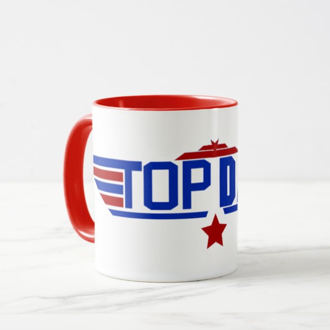 Mug Papa d'enfer (Devant gauche)