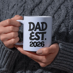 Mug Papa depuis 2026 Fier Papa Depuis