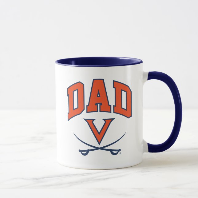 Mug Papa des Cavaliers de Virginie (Droite)