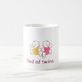 Mug Papa des jumeaux