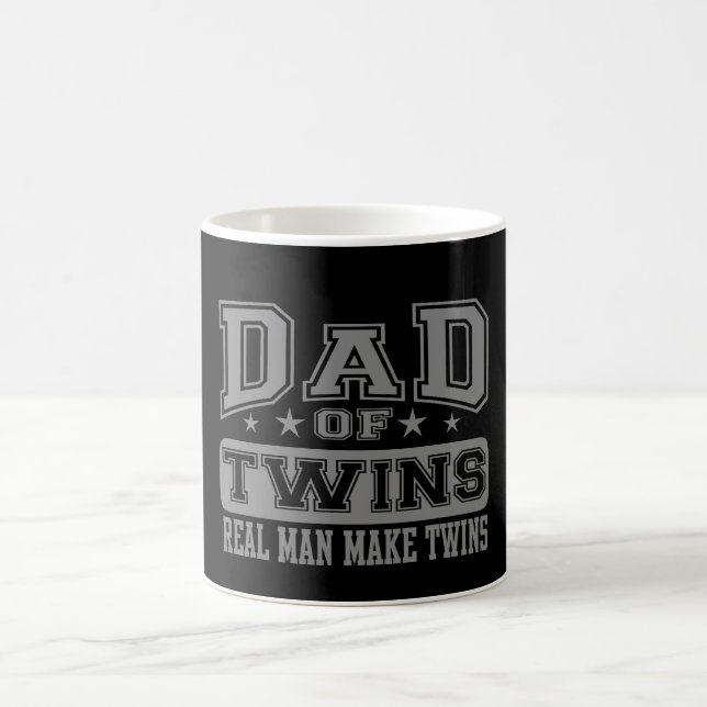 Mug Papa Des Jumeaux Un Vrai Homme Fait Des Jumeaux (Centre)