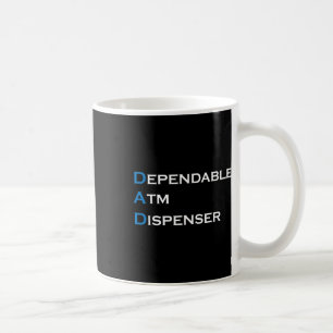 Mug Papa Distributeur De Monnaie Fiable Père Distribut