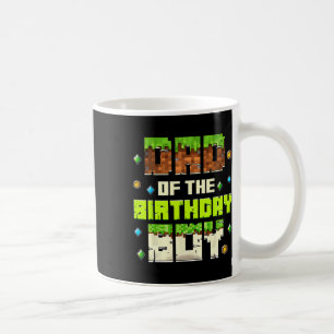 Mug Papa drôle du garçon d'anniversaire vidéo joueur P