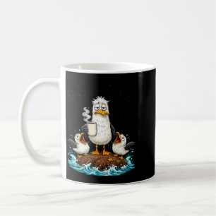 Mug Papa drôle mouette Fête des pères Mouettes Humour