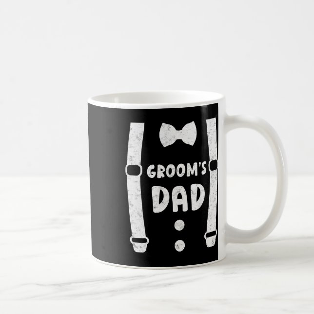 Mug Papa du marié père du marié tee drôle mariage  (Droite)