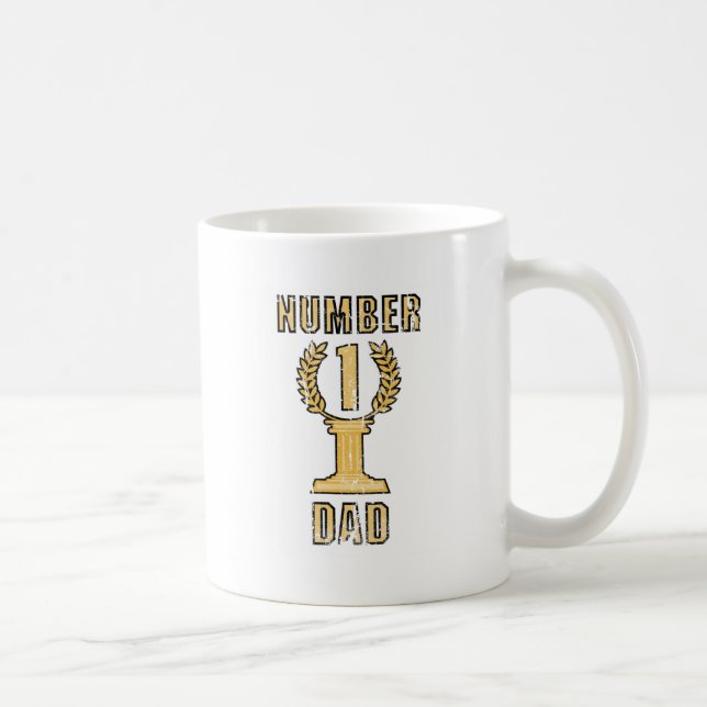 Mug Papa du numéro 1 (Droite)