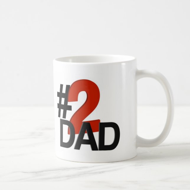 Mug Papa du numéro deux (Droite)