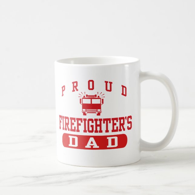 Mug Papa du pompier (Droite)