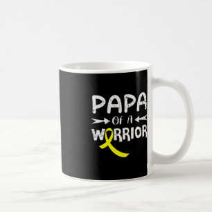 Mug Papa D'Un Guerrier Contre Le Père Cancer De L'Enfa