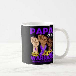Mug Papa D'Un Guerrier Fibromyalgie Sensibilisation To