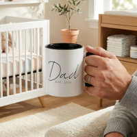 Papa Élégant Année de Création Design de Famille M
