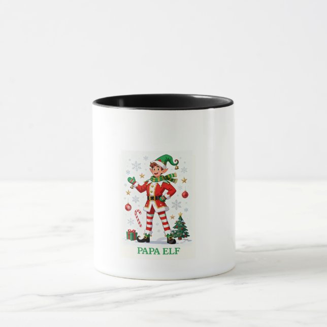 Mug “Papa Elf Magic in Every Sip” (Centre)