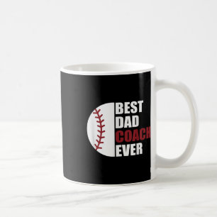 Mug Papa Entraîneur Fête des pères De Baseball Ever Ba