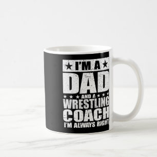 Mug Papa Entraîneurs de lutte Fête des pères Chemises 
