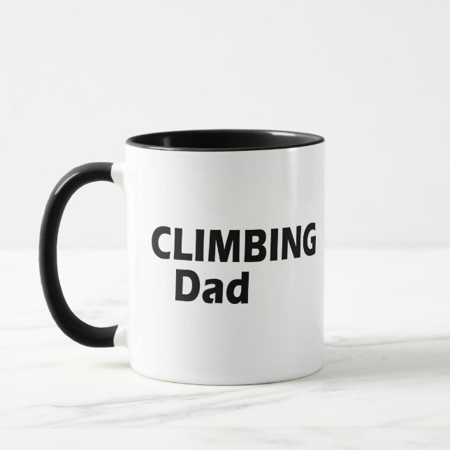 Mug Papa escalade rock (Gauche)