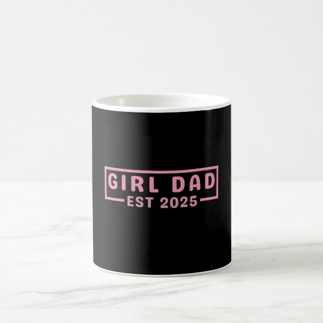 Mug Papa Est 2025 Logo Papa 2025 chargement Nouveau Pa (Centre)