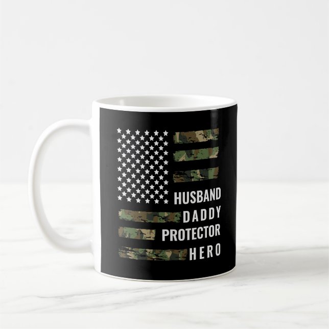 Mug Papa est mon protecteur ( cadeau de Fête des pères (Gauche)