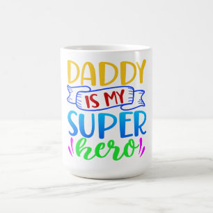 Mug Papa Est Mon Super Héros