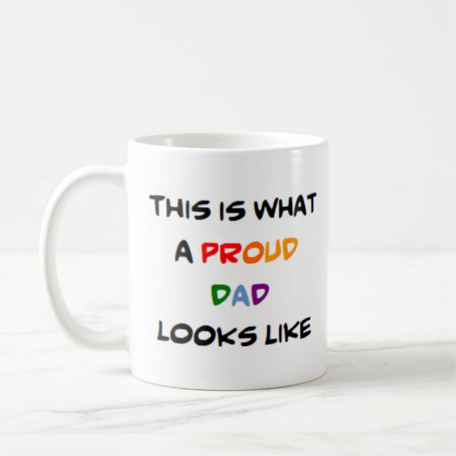 Mug papa fier (Gauche)