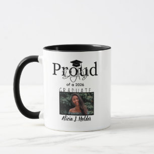 Mug Papa fier diplômé 2026 cadeau de fin d'études père