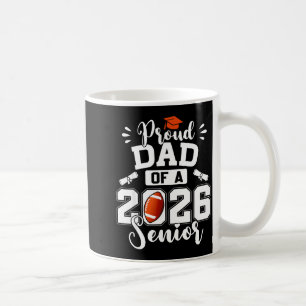 Mug Papa Fier Minimal 2026 Football Américain Senior