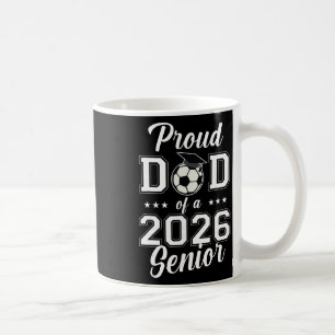 Mug Papa fièrement senior de l'équipe de soccer de la