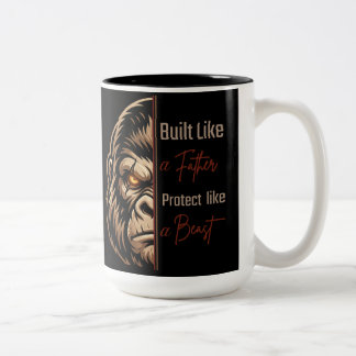 Mug Papa Gorille Personnalisé Cadeau Nom Personnal
