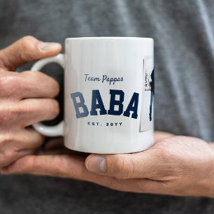 Mug Papa grec père sportif une photo Fête des pères