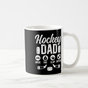 Mug Papa Hockey Conduire Payer Applaudir Joueur de Hoc