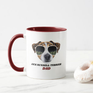 Mug Papa Jack Russell Terrier cool pour la fête des pè