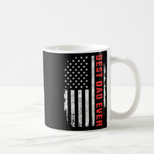 Mug Papa Jamais American Flag Fête des pères Anniversa