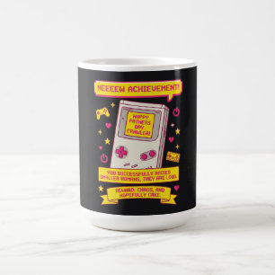 Mug Papa Joueur Rétro Nouveau Succès Cadeau Fête des P