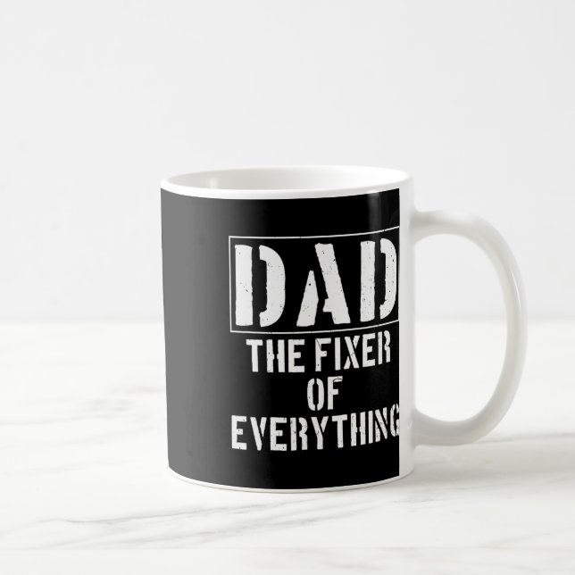 Mug Papa Le Fixateur De Tout Drôle Père &# s Jour (Droite)
