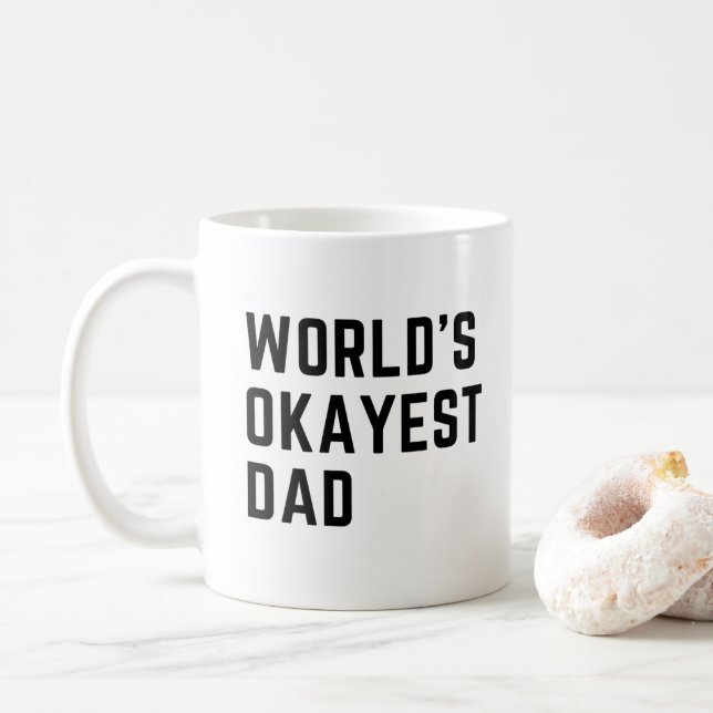 Mug Papa le plus malade du monde (Avec donut)