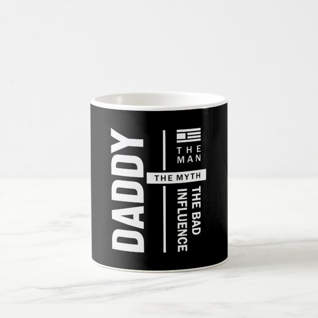 Mug Papa L'Homme La Mauvaise Influence Père Cadeau (Centre)