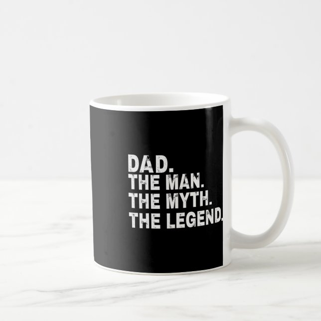 Mug Papa L'Homme Le Mythe La Légende Fête des pères Ca (Droite)