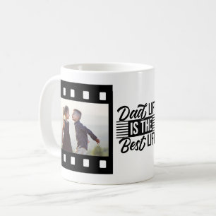 Mug Papa Life est le meilleur Modèle photo d'anniversa