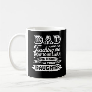 Mug Papa Merci Pour M'Avoir Enseigné Comment Être Un