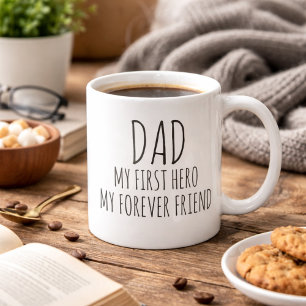 Mug Papa Mon Premier Héros Mon Ami Pour Toujours Minim